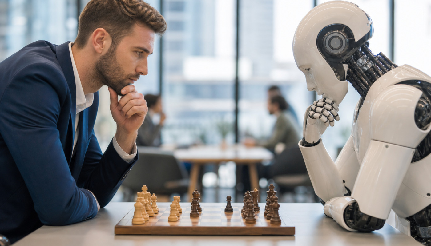 Intelligence humaine vs artificielle : qui gagne la course pour être visible sur Google et ChatGPT ?